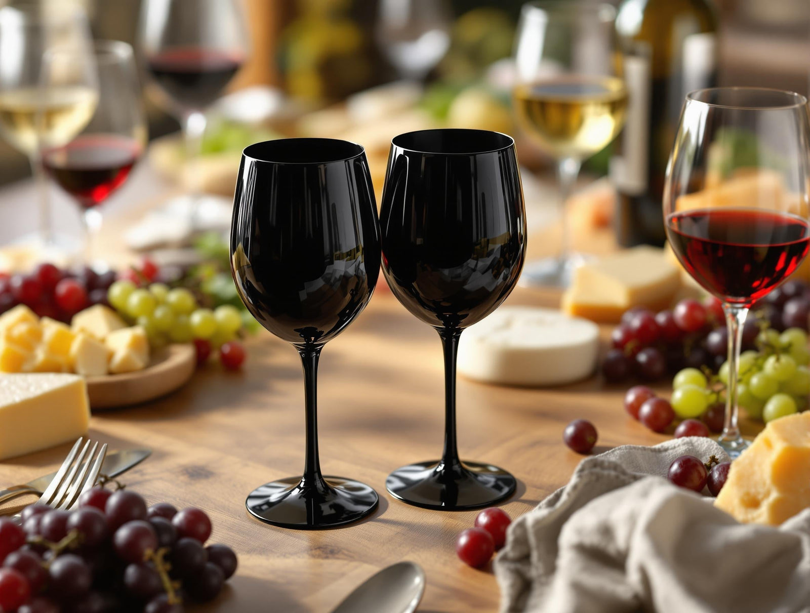 Black glasses: an ideal tool for blind tasting