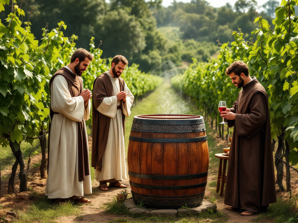 The role of monks in the history of wine