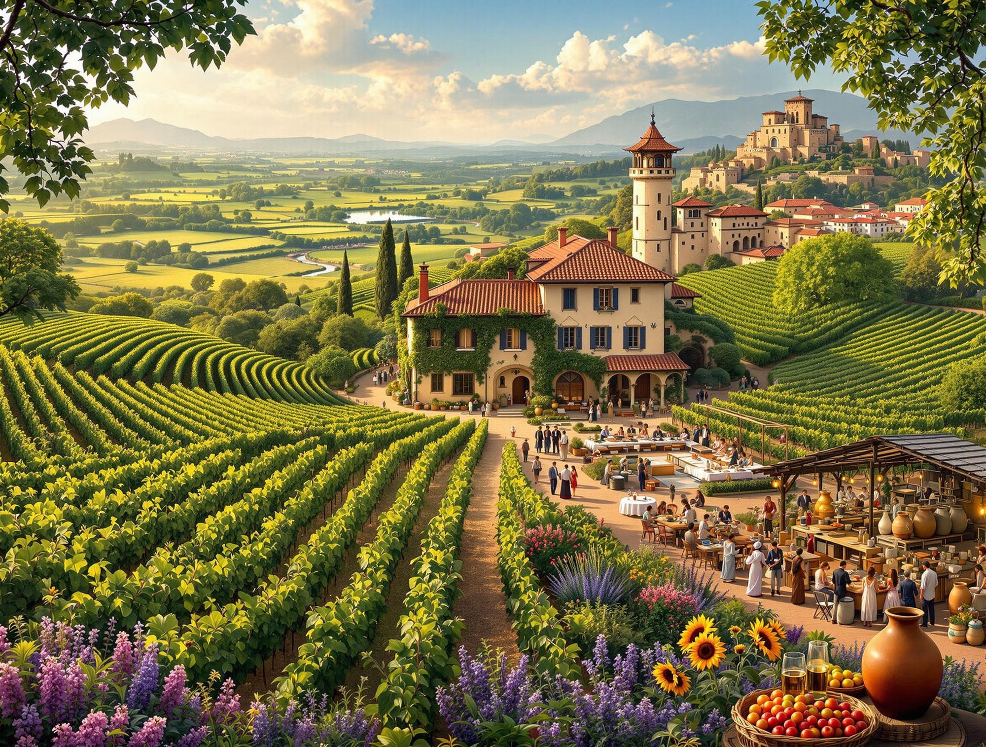 Wine traditions around the world